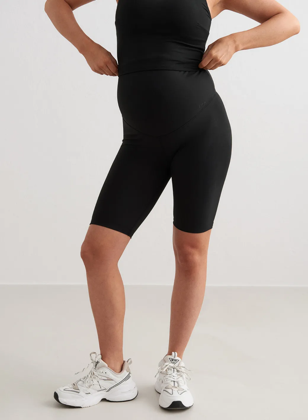 Black Sense Maternity Biker Shorts>AIM’N Best