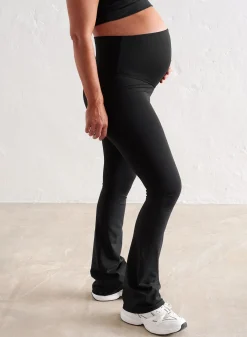 Black Sense Maternity Flare Tights><noscript><img width=