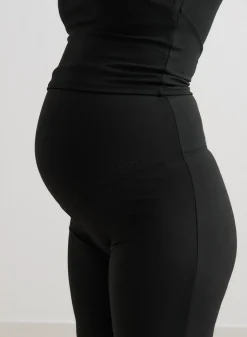 Black Sense Maternity Wide Pants><noscript><img width=