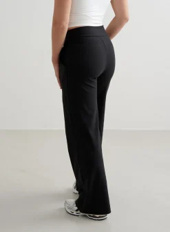 Black Sense Wide Petite Pants>AIM’N Clearance