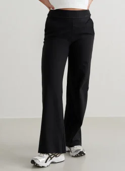 Black Sense Wide Petite Pants><noscript><img width=