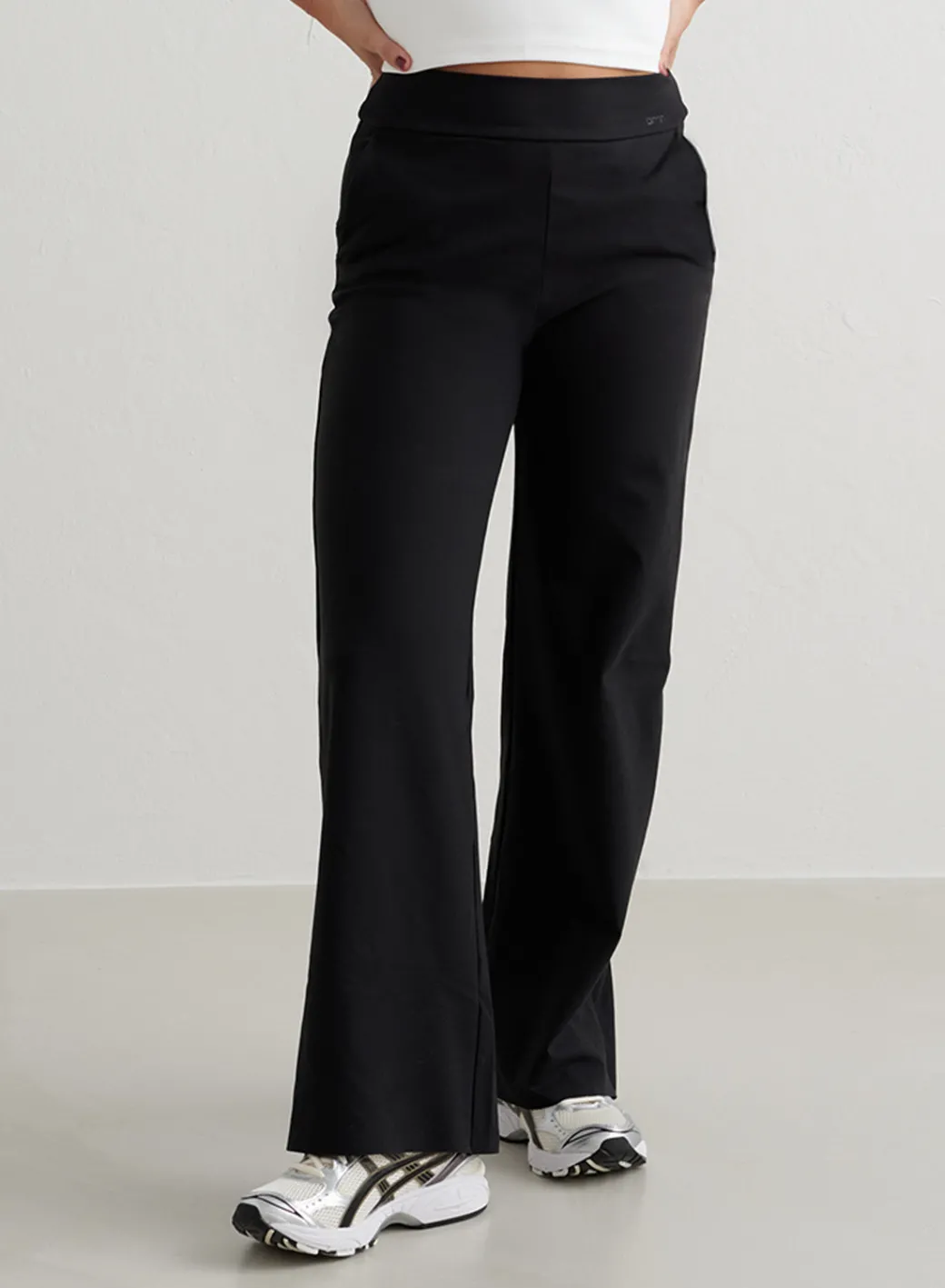 Black Sense Wide Petite Pants>AIM’N Clearance
