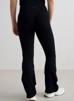 Black Shape Seamless Flare Petite Tights><noscript><img width=