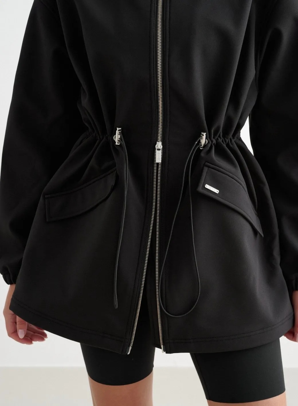 Black Softshell Jacket>AIM’N Clearance