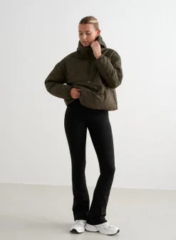 Black Warming Flare Tights>AIM’N Sale