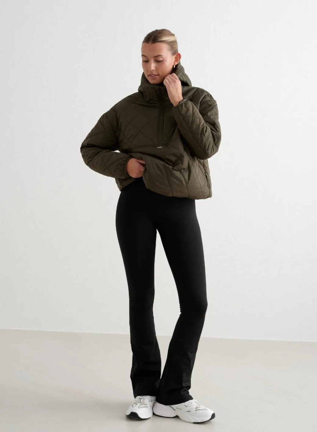 Black Warming Flare Tights>AIM’N Sale