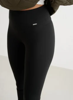Black Warming Flare Tights><noscript><img width=