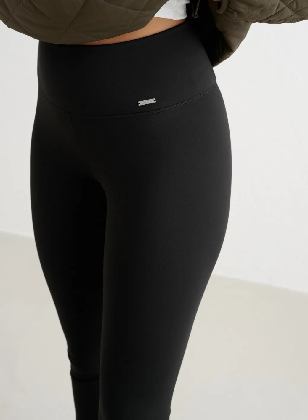 Black Warming Flare Tights>AIM’N Sale