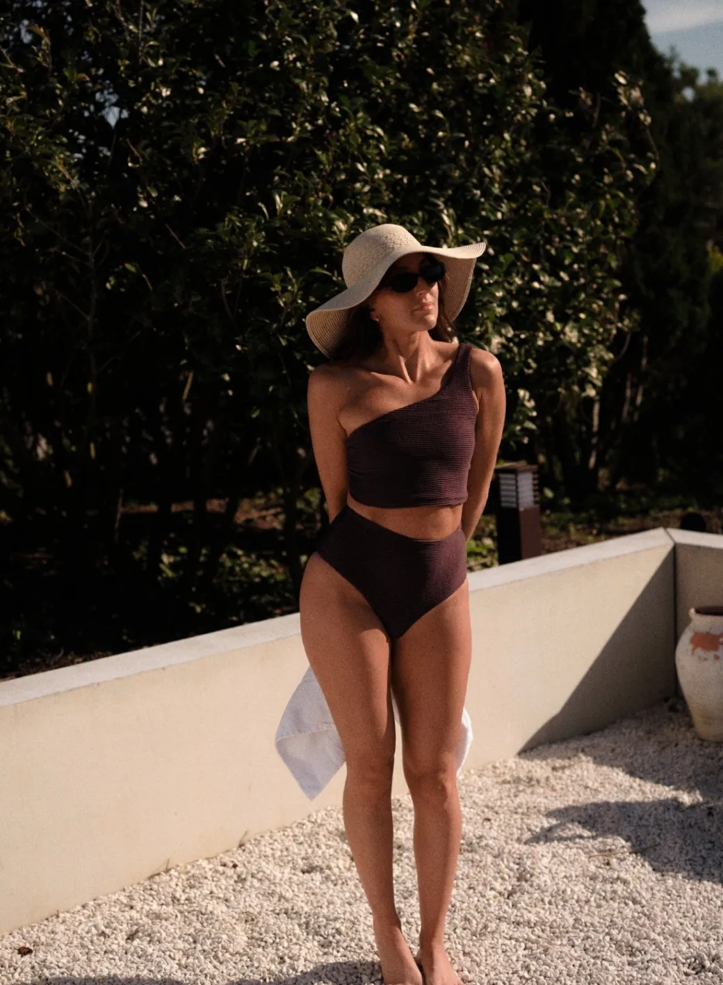 Capri High Waist Bikini Bottom>AIM’N Best