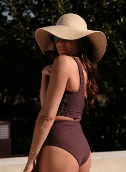 Capri One Shoulder Bikini Bra>AIM’N Hot