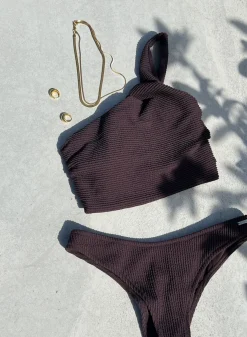 Capri One Shoulder Bikini Bra><noscript><img width=