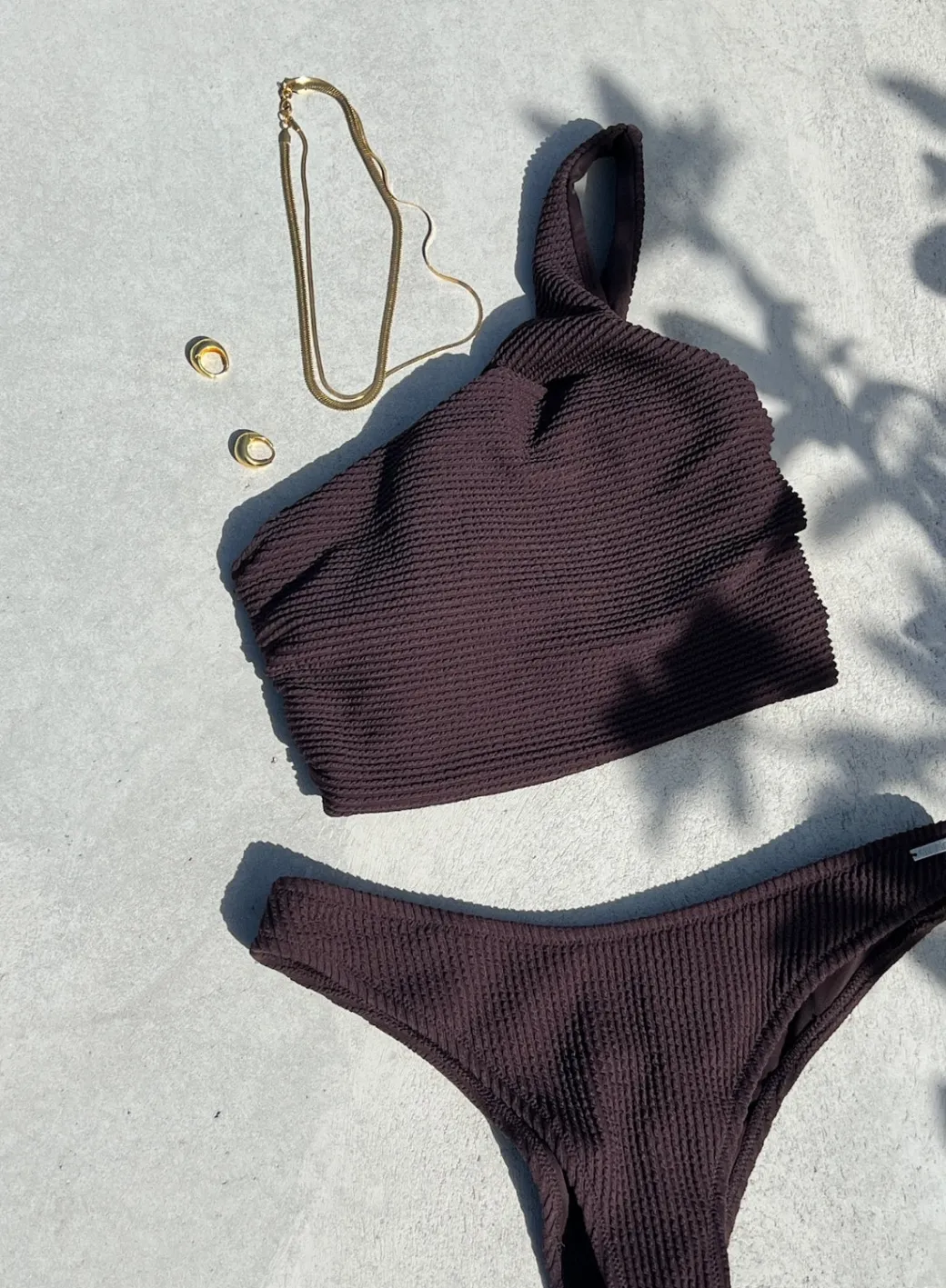 Capri One Shoulder Bikini Bra>AIM’N Hot