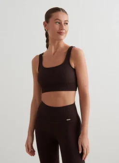 Ribbed Seamless Bra>AIM’N