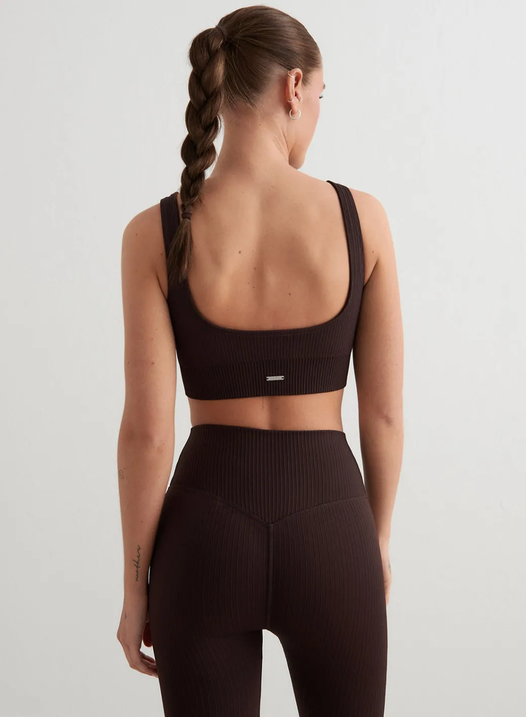 Ribbed Seamless Bra>AIM’N
