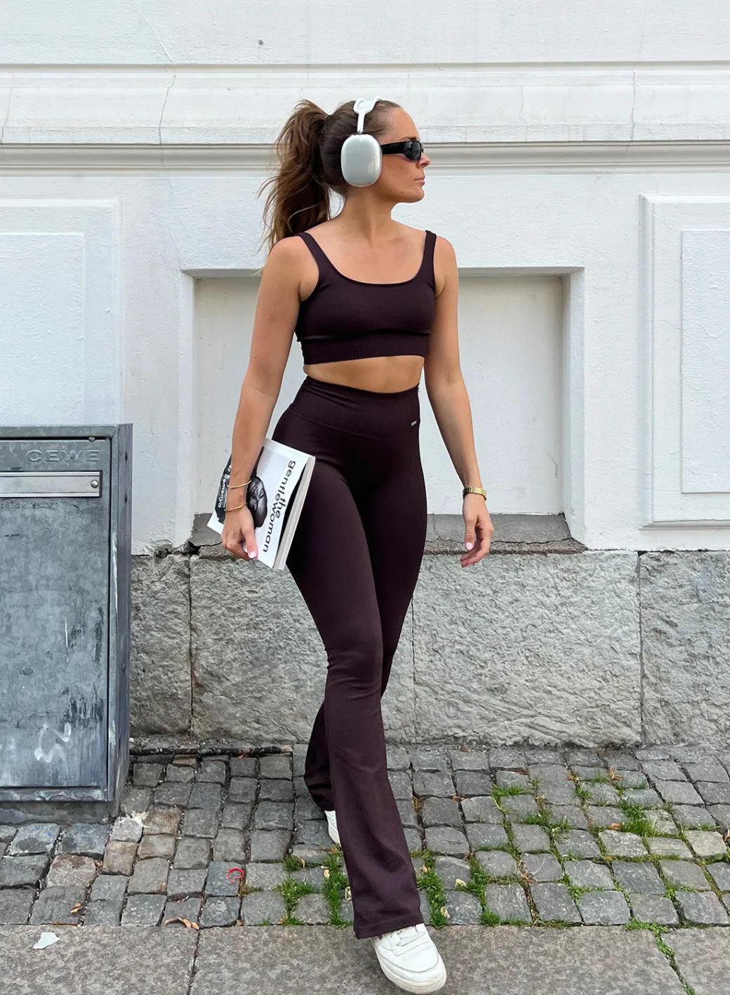 Ribbed Seamless Bra>AIM’N