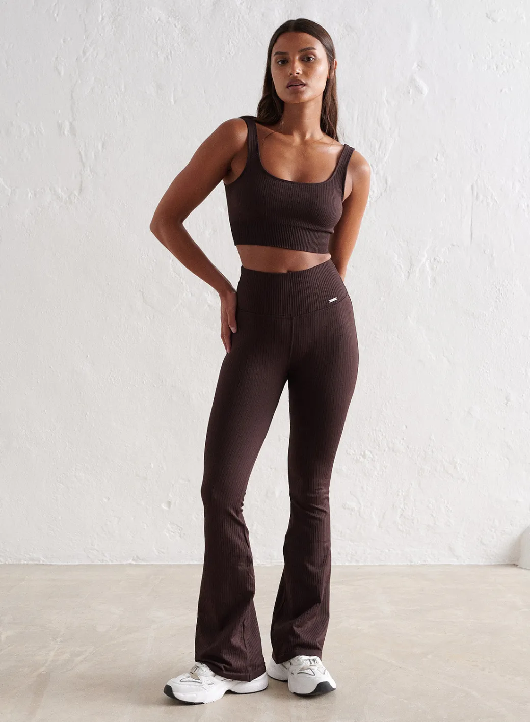 Ribbed Seamless Flare Petite Tights>AIM’N Discount