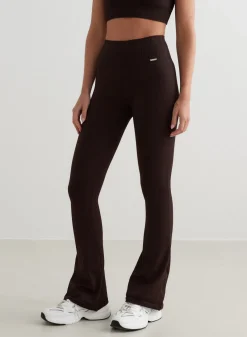 Ribbed Seamless Flare Tights>AIM’N
