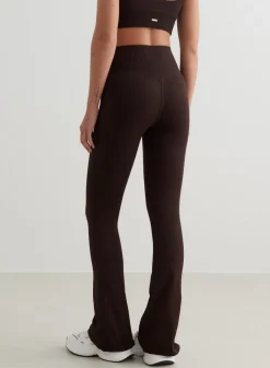 Ribbed Seamless Flare Tights>AIM’N