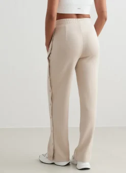 Café Au Lait Comfy Buttoned Pants><noscript><img width=