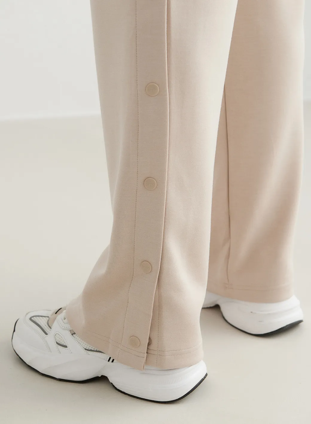 Café Au Lait Comfy Buttoned Pants>AIM’N Clearance