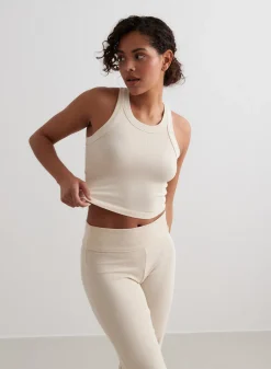 Ease Ribbed Tank Top>AIM’N Best