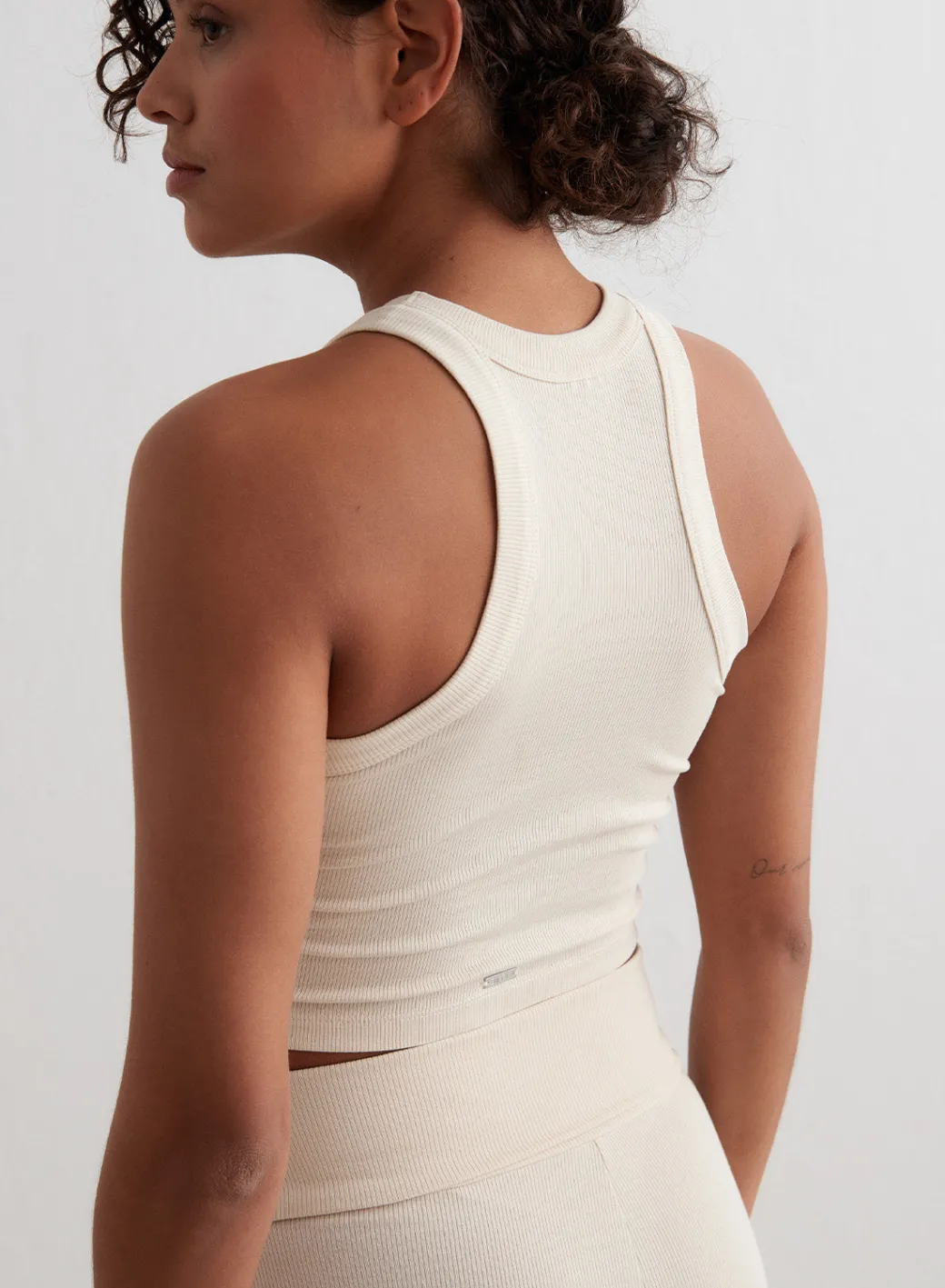 Ease Ribbed Tank Top>AIM’N Best