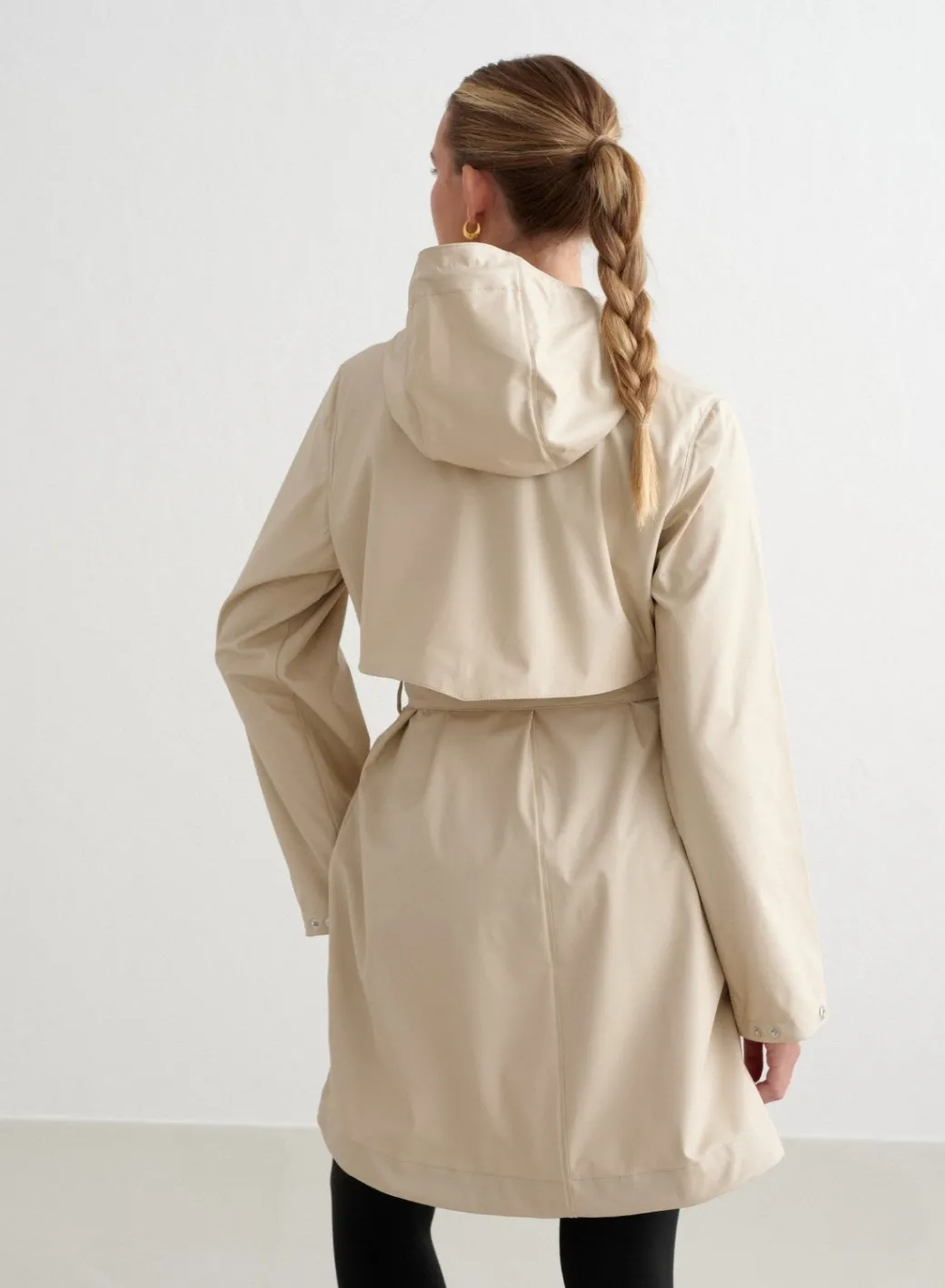 Café Au Lait Rain Jacket>AIM’N Clearance
