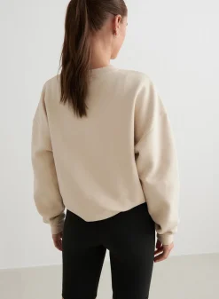 Café Au Lait Serif Sweatshirt><noscript><img width=
