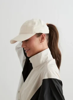 Café Au Lait Small Logo Cap>AIM’N Best