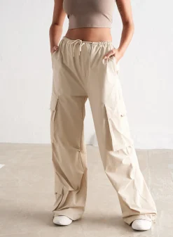 Café Au Lait Windbreaker Parachute Pants><noscript><img width=