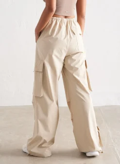 Café Au Lait Windbreaker Parachute Pants><noscript><img width=