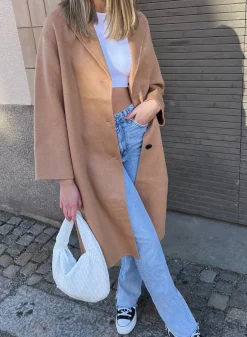 Camel Classic Wool Coat>AIM’N Clearance