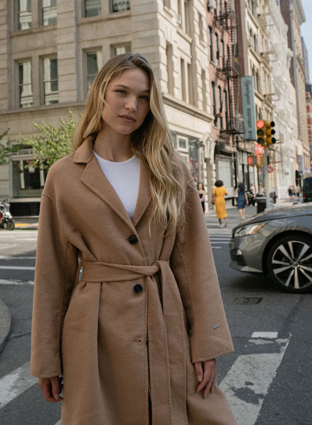 Camel Classic Wool Coat>AIM’N Clearance