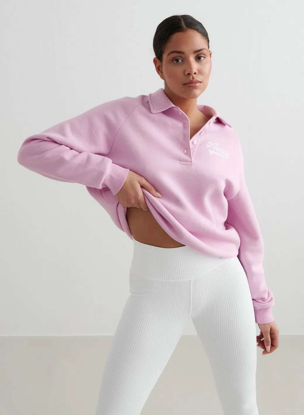 Pitch Polo Sweatshirt>AIM’N Best