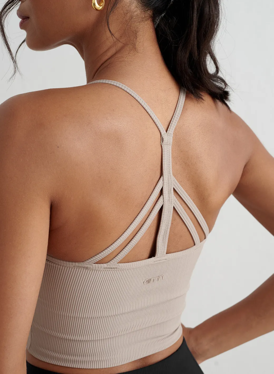 Ribbed Performance Bralette>AIM’N Sale