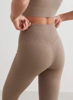 Ribbed Seamless Tights>AIM’N Outlet