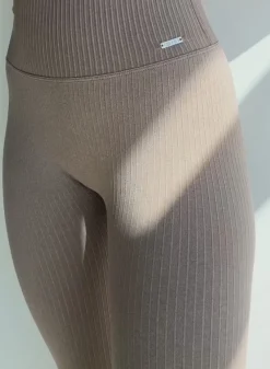 Ribbed Seamless Tights>AIM’N Outlet