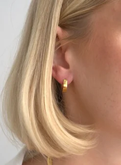 Waterproof Angle Hoop Earrings>AIM’N Online