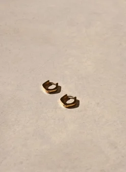 Waterproof Angle Hoop Earrings>AIM’N Online