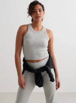 Ease Ribbed Tank Top>AIM’N Best