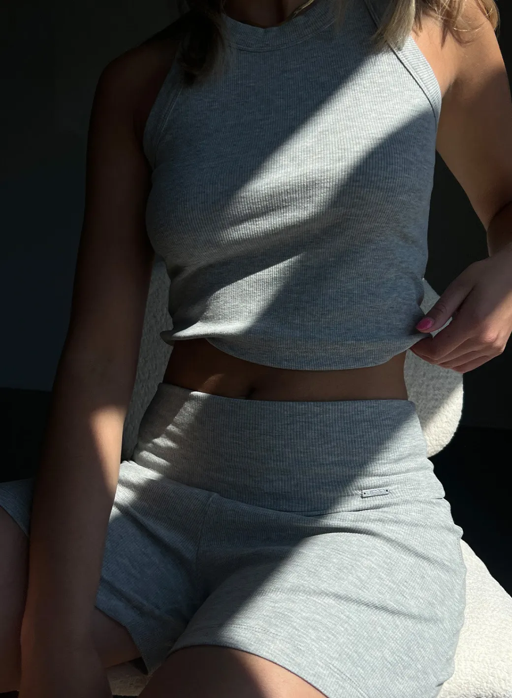 Ease Ribbed Shorts>AIM’N