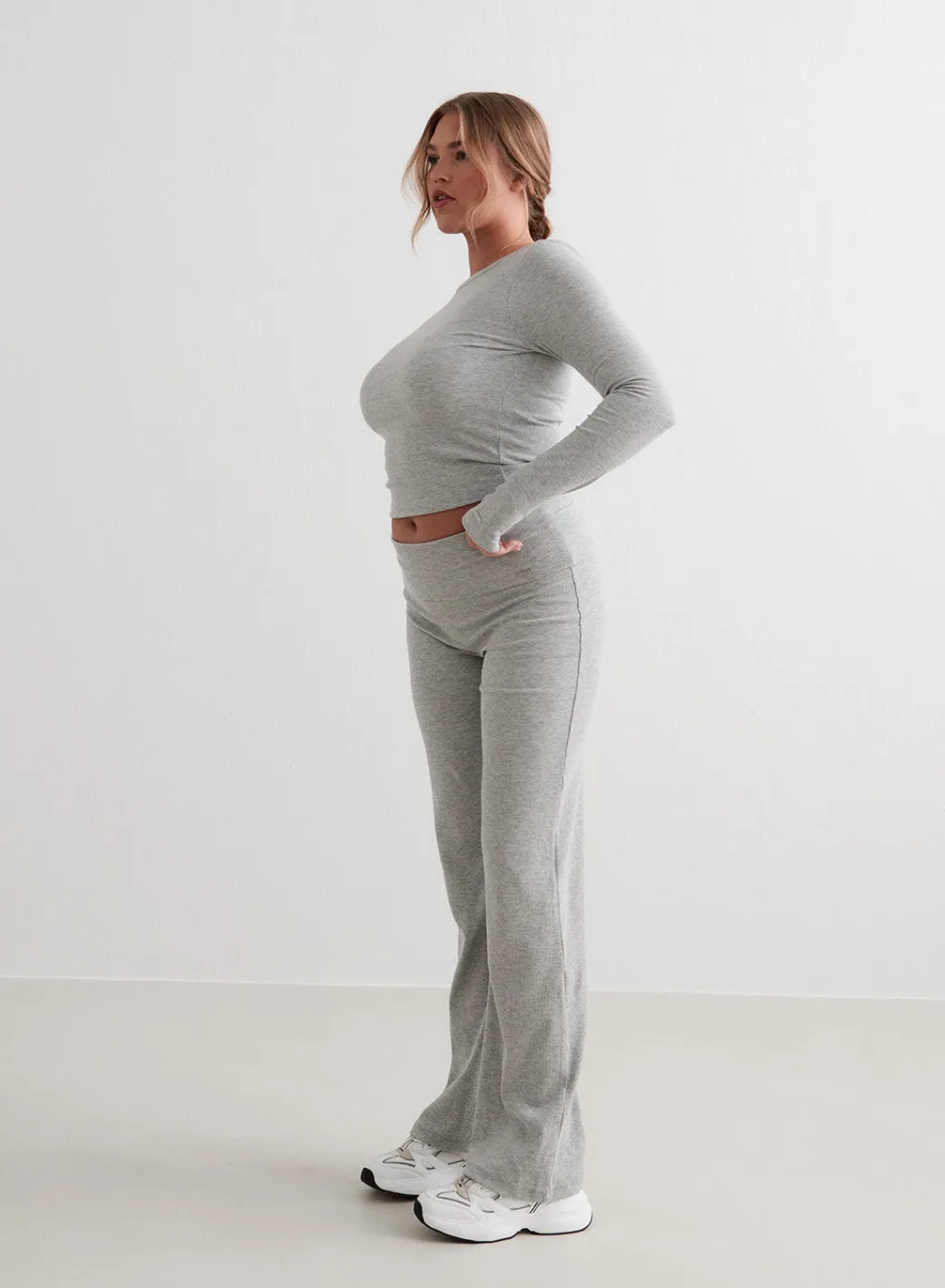 Ease Ribbed Long Sleeve Top>AIM’N Clearance