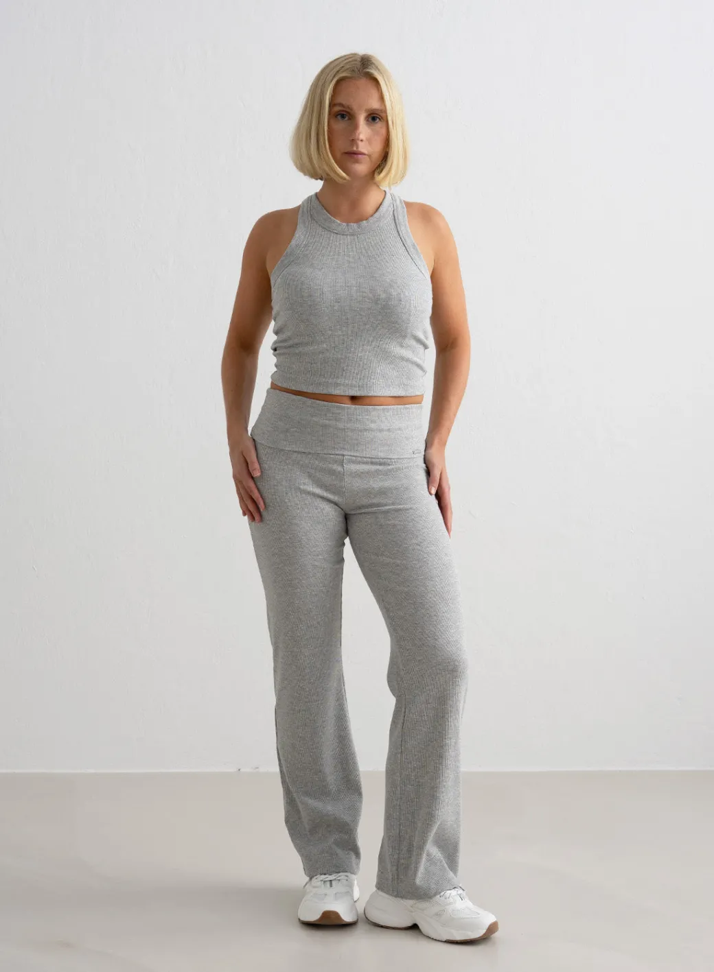 Ease Ribbed Petite Pants>AIM’N Discount
