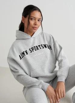 Varsity Sweat Hood>AIM’N Best
