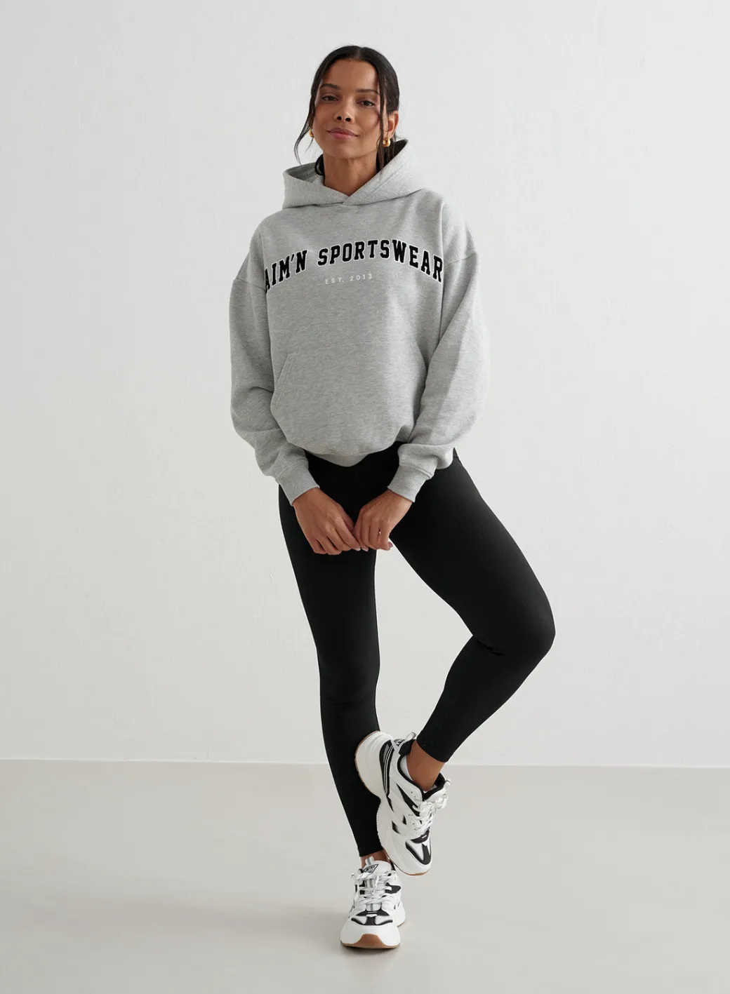 Varsity Sweat Hood>AIM’N Best