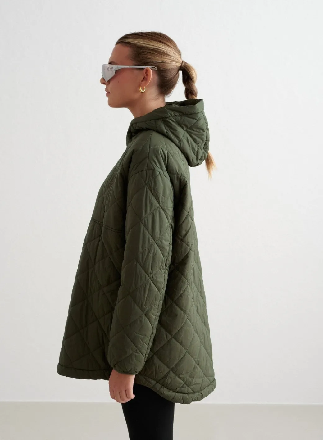 Oversized Quilted Anorak>AIM’N Clearance