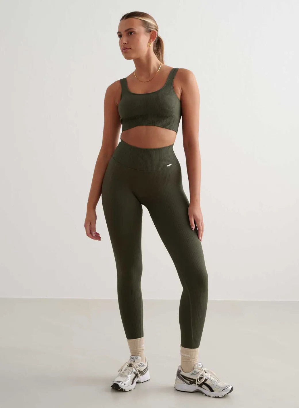 Ribbed Seamless Tights>AIM’N New