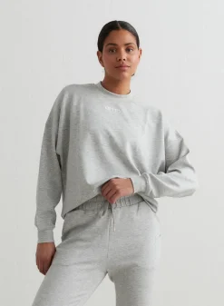 Melange Comfy Sweatshirt><noscript><img width=