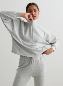 Melange Comfy Half Zip><noscript><img width=