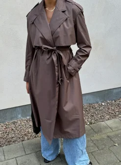 Recycled Tech Trench Coat><noscript><img width=
